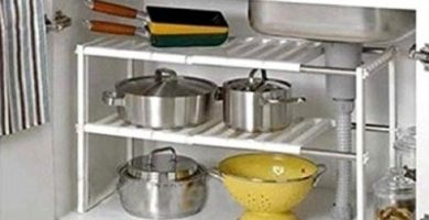 organizador bajo fregadero